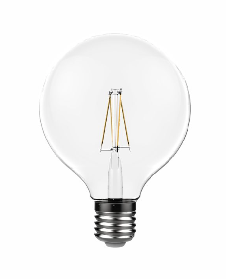 G125 Filaments 7W 806Lumens Clear